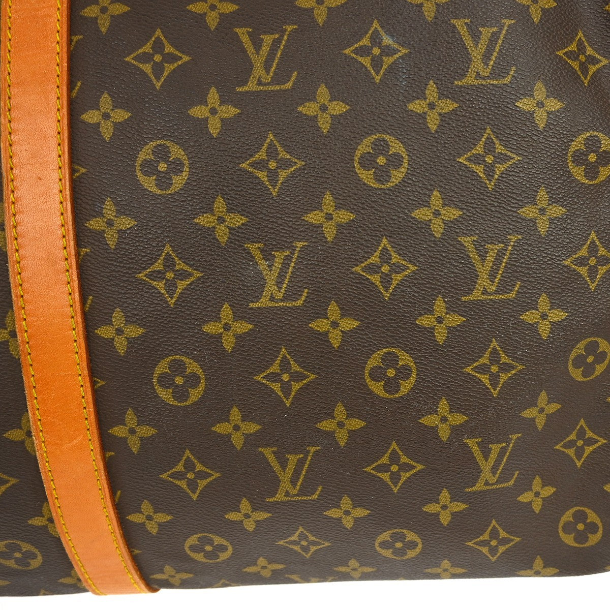 Louis Vuitton Keepall Bandouliere Bag Monogram Canvas, Brown, Canvas, Travel Bag