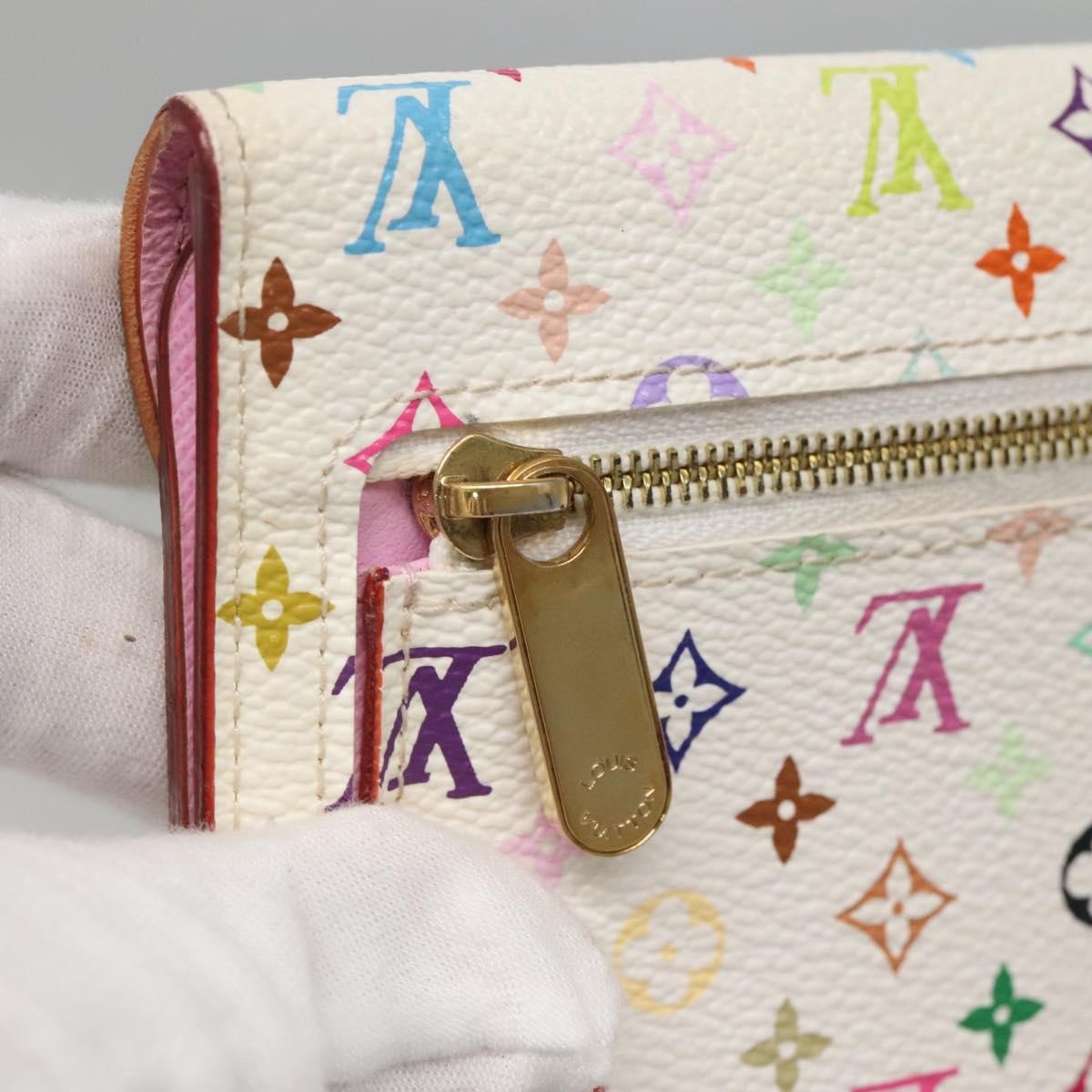 Louis Vuitton Eugenie Wallet Monogram Multicolor, MULTICOLOUR, CANVAS, Wallets