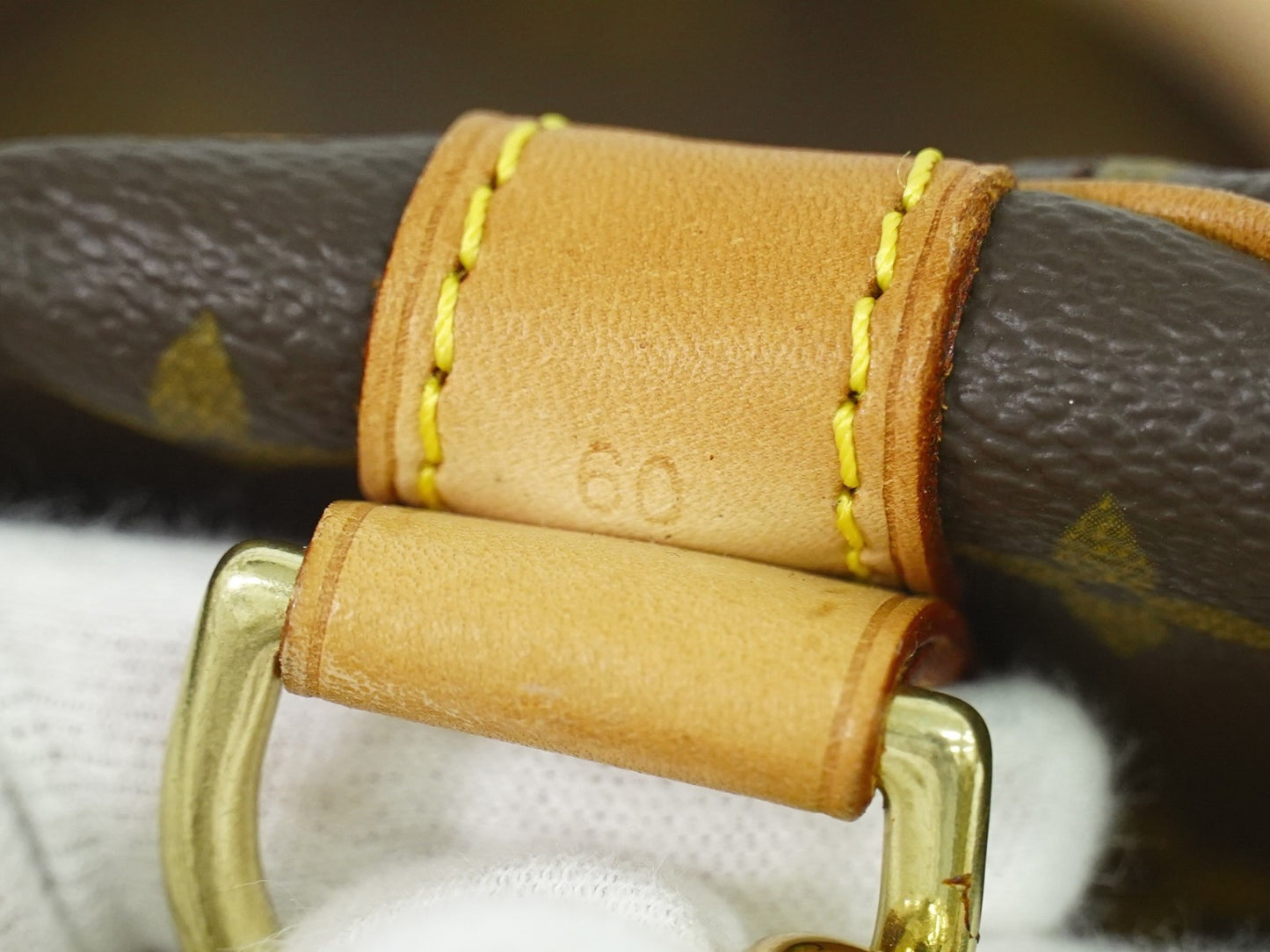 Louis Vuitton Keepall Bandouliere Bag Monogram Canvas, BROWN, CANVAS, Travel bag