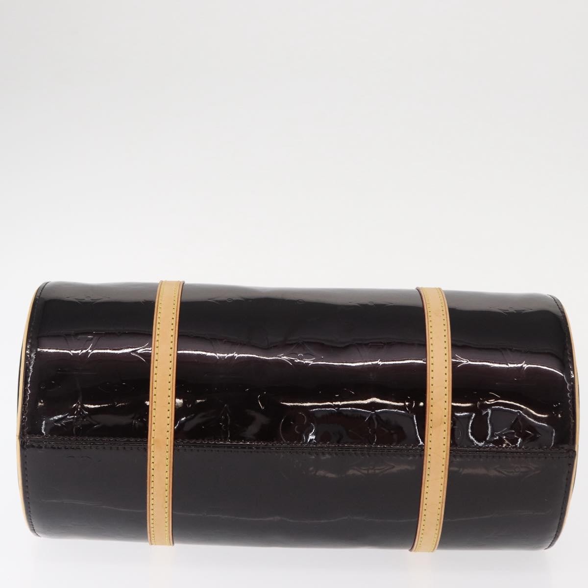 Louis Vuitton Bedford Handbag Monogram Vernis, BURGUNDY, PATENT_LEATHER, Handbag