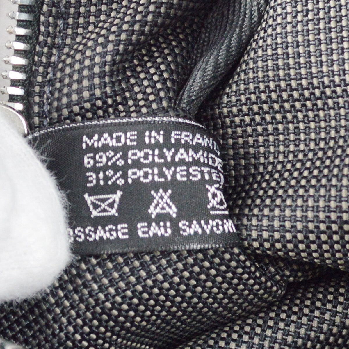 Hermes Fourre-tout Herline Fourre-tout Herline, GRAY, CANVAS, Tote bag