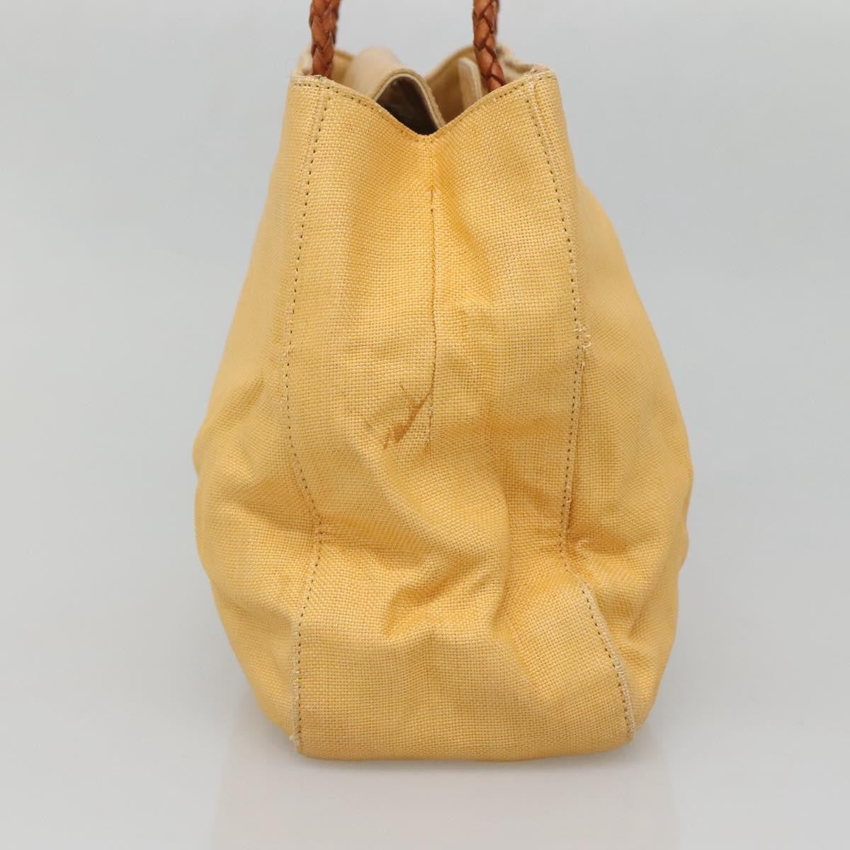 Versace Medusa Shoulder Bag Canvas, YELLOW, CANVAS, Shoulder bag