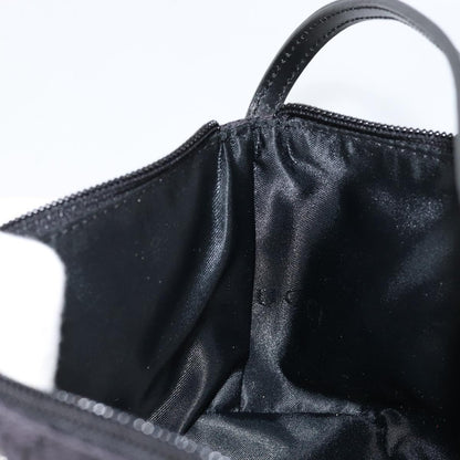 Gucci Vintage Boat Pochette GG Canvas, BLACK, CANVAS, Clutche & pouche