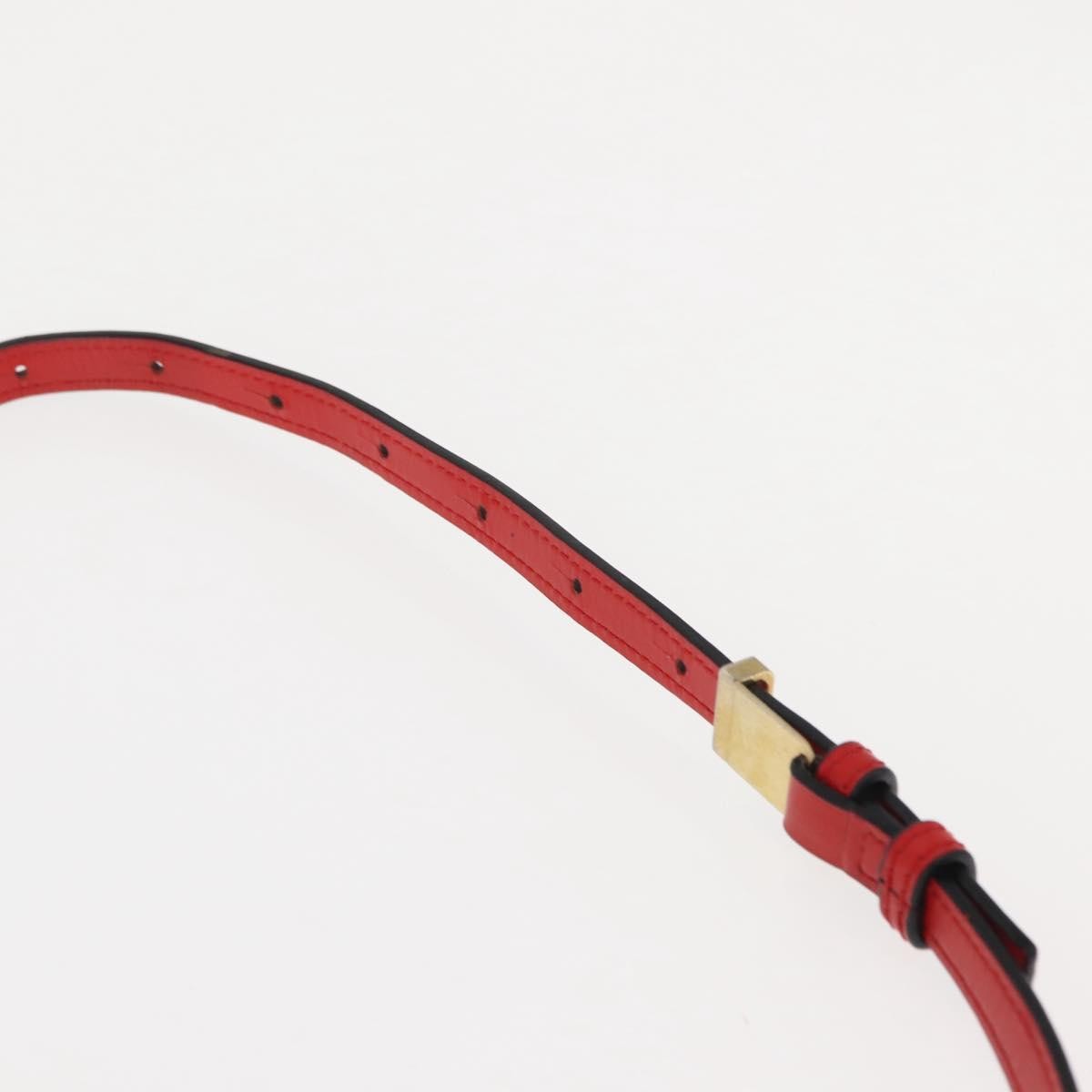 Loewe Barcelona Shoulder Bag Leather, RED, LEATHER, Shoulder bag