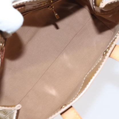 Louis Vuitton Reade Handbag Monogram Vernis, BEIGE, PATENT_LEATHER, Handbag