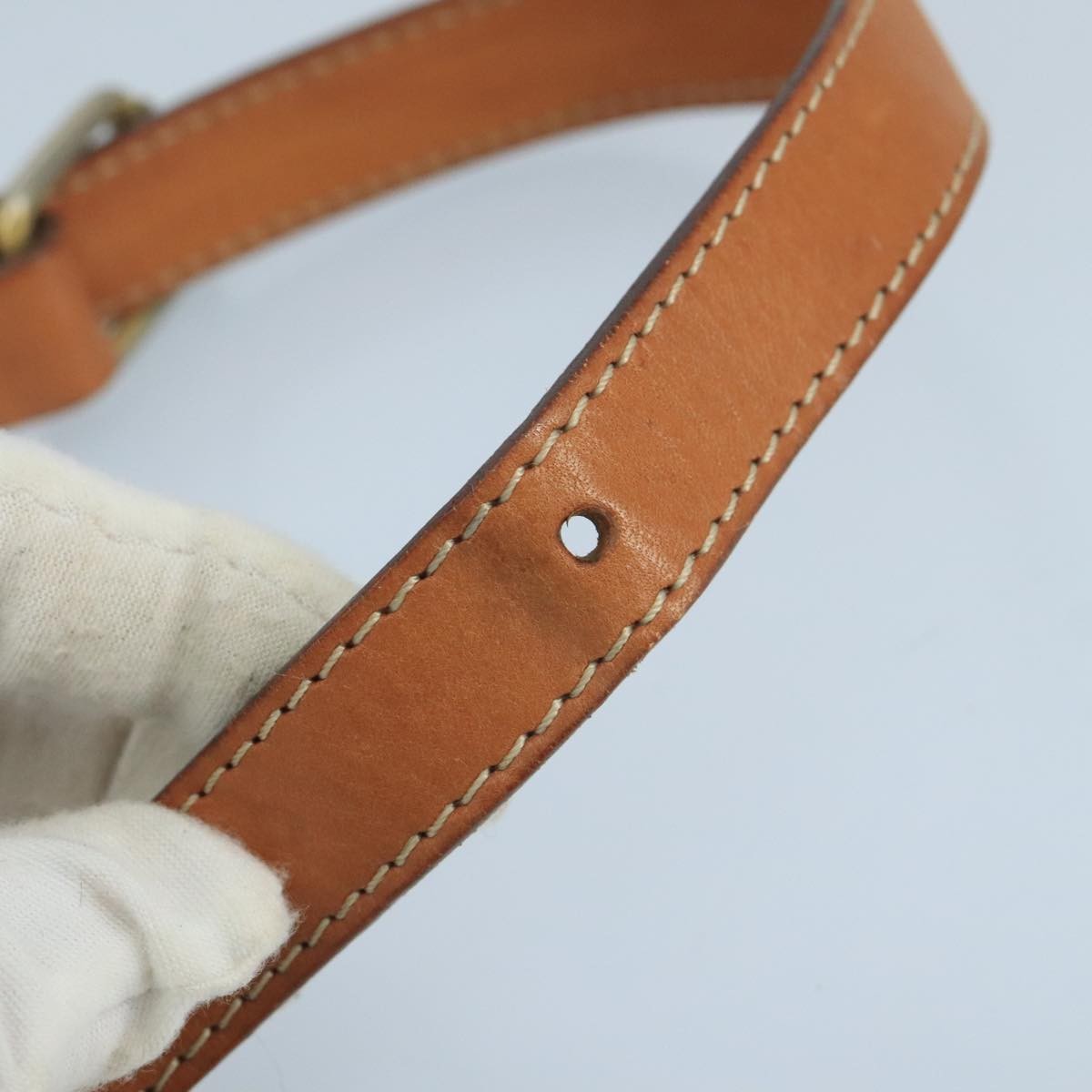 Celine Macadam Shoulder Bag Canvas, BEIGE, CANVAS, Shoulder bag