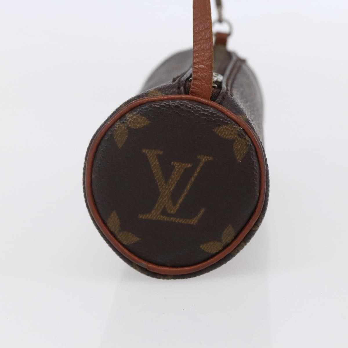 Louis Vuitton Papillon Pochette Monogram Canvas, BROWN, CANVAS, Clutche & pouche