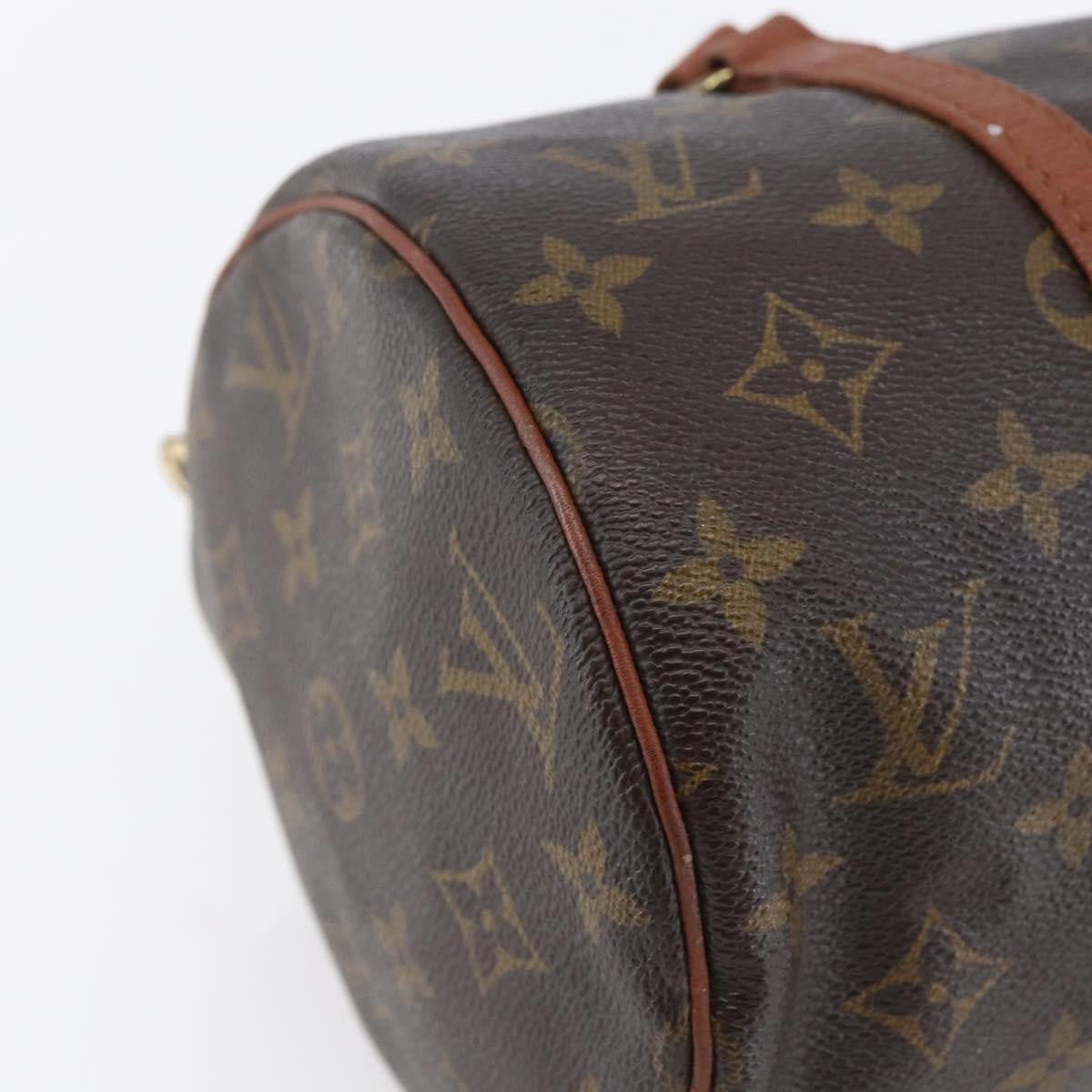 Louis Vuitton Papillon Handbag Monogram Canvas, BROWN, CANVAS, Handbag