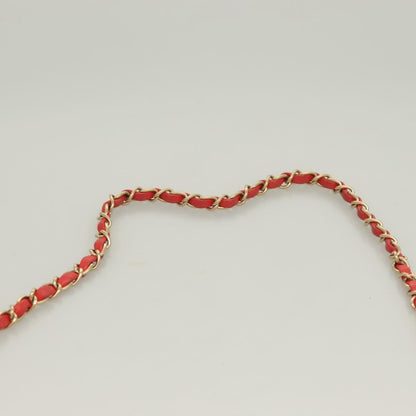 Chanel Reissue 2.55 Square Zip Around Card Holder Wallet Quilted Aged Calfskin, ORANGE, PATENT_LEATHER, Wallets