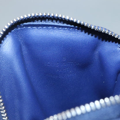 Louis Vuitton Key Pouch Bandana Monogram, BLUE, CANVAS, Wallets