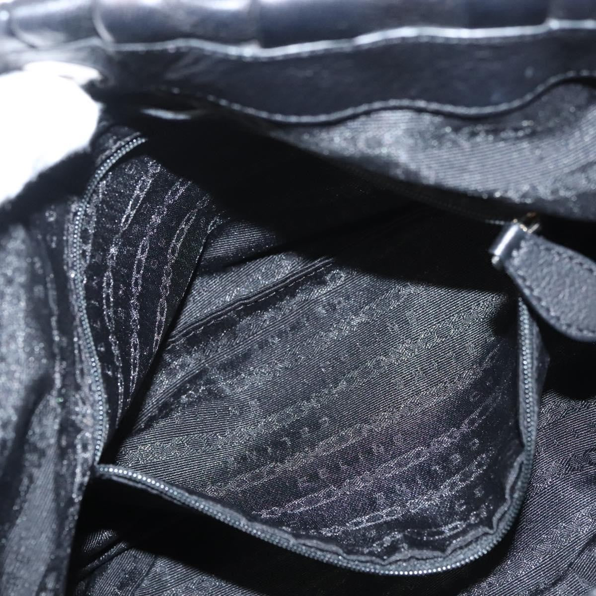 Celine Pillow Handbag Leather, BLACK, LEATHER, Handbag