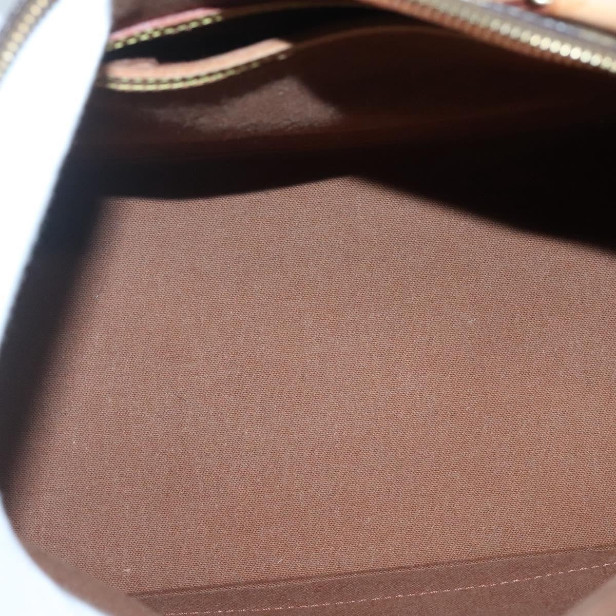 Louis Vuitton Alma Handbag Monogram Canvas, BROWN, CANVAS, Handbag