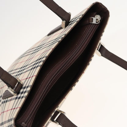Burberry Nova Check Tote canvas check pattern, BEIGE, CANVAS, Tote bag