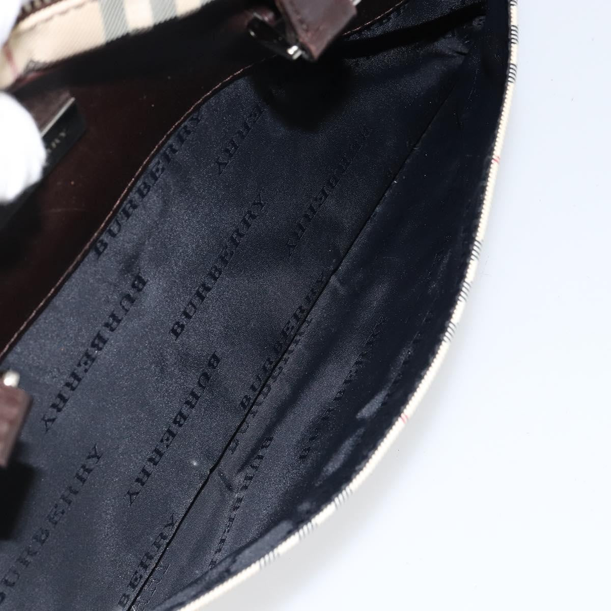 Burberry Nova Check Tote Canvas and Leather, BEIGE, NYLON, Tote bag