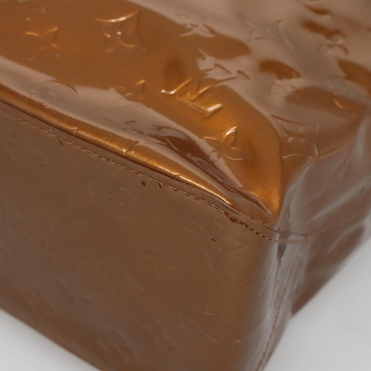 Louis Vuitton Reade Handbag Monogram Vernis, BROWN, PATENT_LEATHER, Handbag