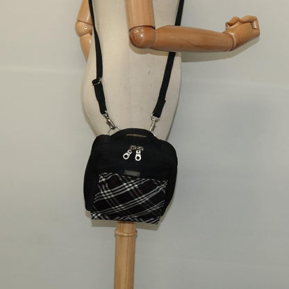 Burberry Nova check Shoulder bag Canvas, BLACK, NYLON, Shoulder bag