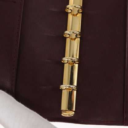 Louis Vuitton Mat Ring Agenda Cover Monogram Vernis, BURGUNDY, PATENT_LEATHER, Clutche & pouche