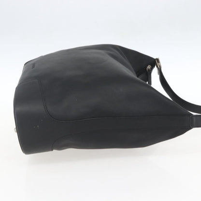 Loewe Vintage Shoulder Bag Leather, BLACK, LEATHER, Shoulder bag