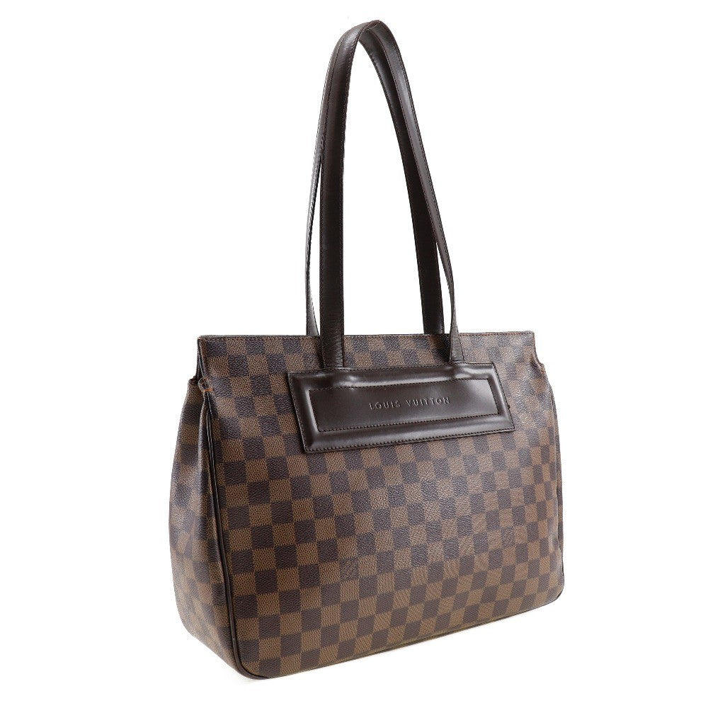 Louis Vuitton Parioli Handbag Damier, BROWN, CANVAS, Tote bag