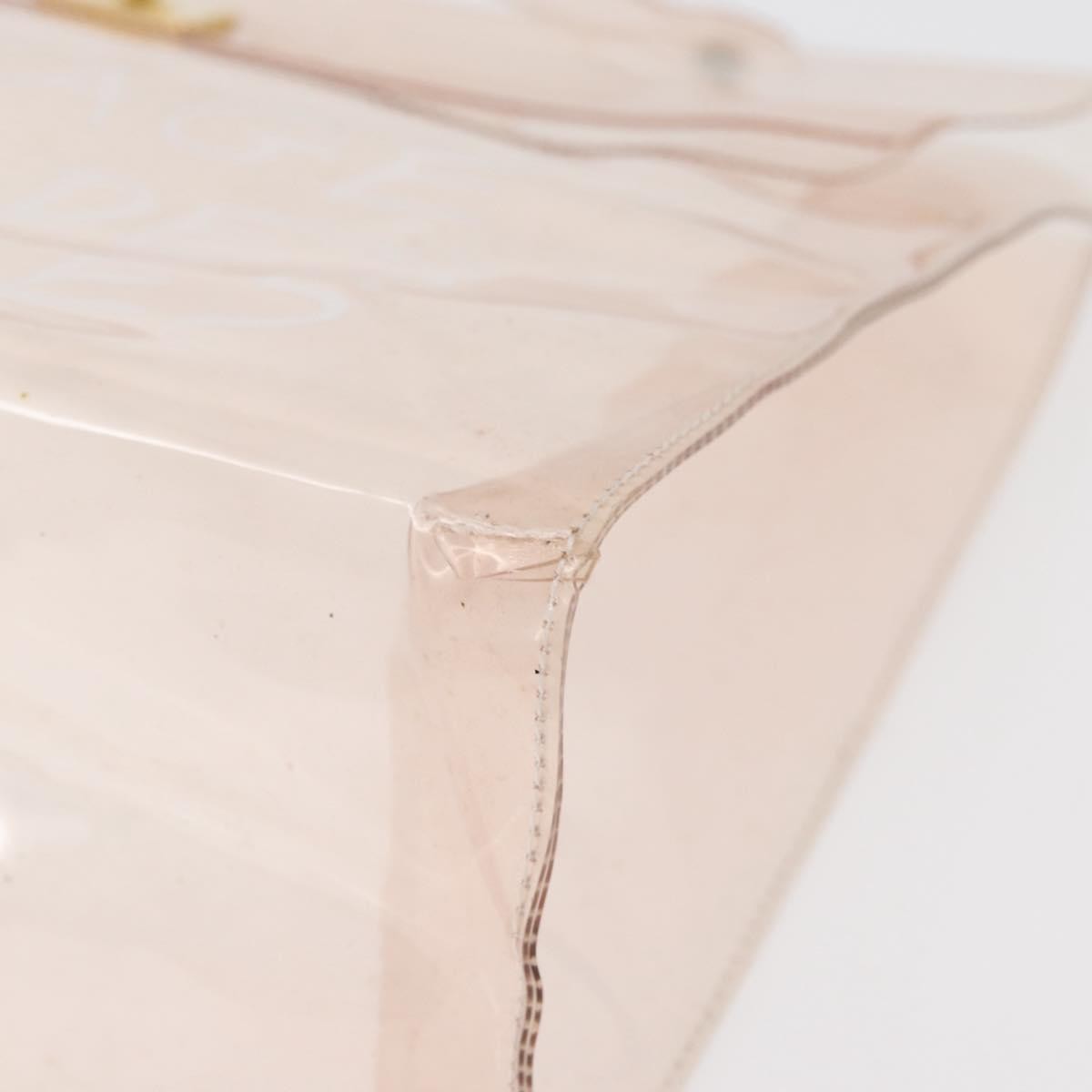 Hermes Kelly Souvenir Bag Vinyl, Clear, Plastic, Handbag