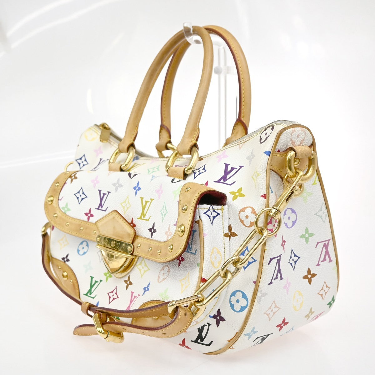 Louis Vuitton Rita Handbag Monogram Multicolor, MULTICOLOUR, CANVAS, Handbag