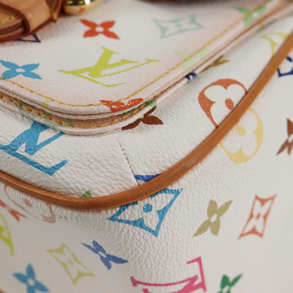 Louis Vuitton Lodge Handbag Monogram Multicolor, WHITE, CANVAS, Handbag