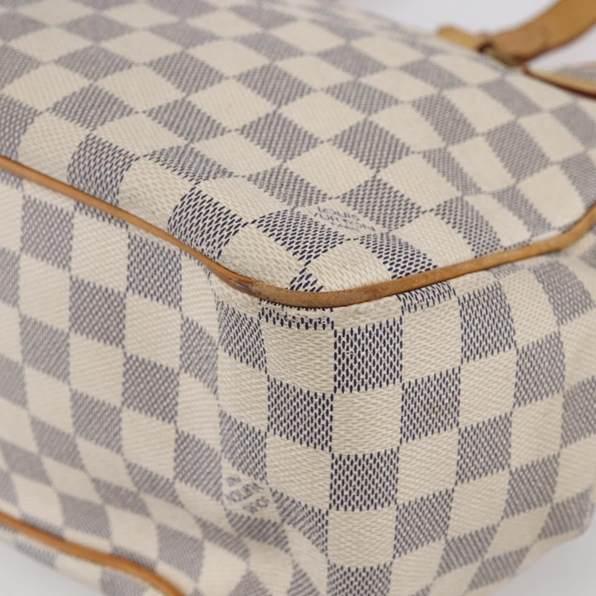 Louis Vuitton Batignolles Handbag Damier, WHITE, CANVAS, Tote bag