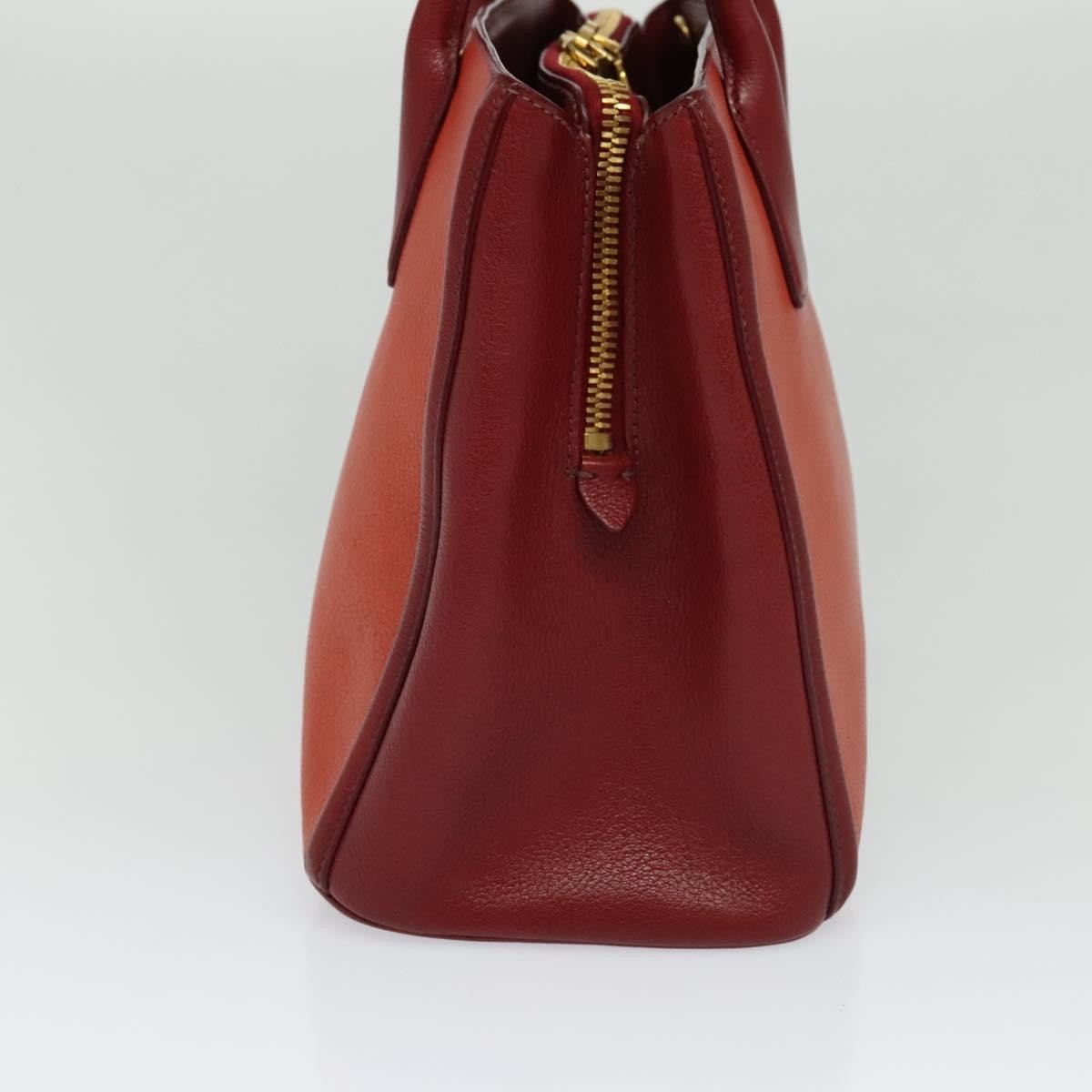 Miu Miu Zip Tote Leather, RED, LEATHER, Tote bag