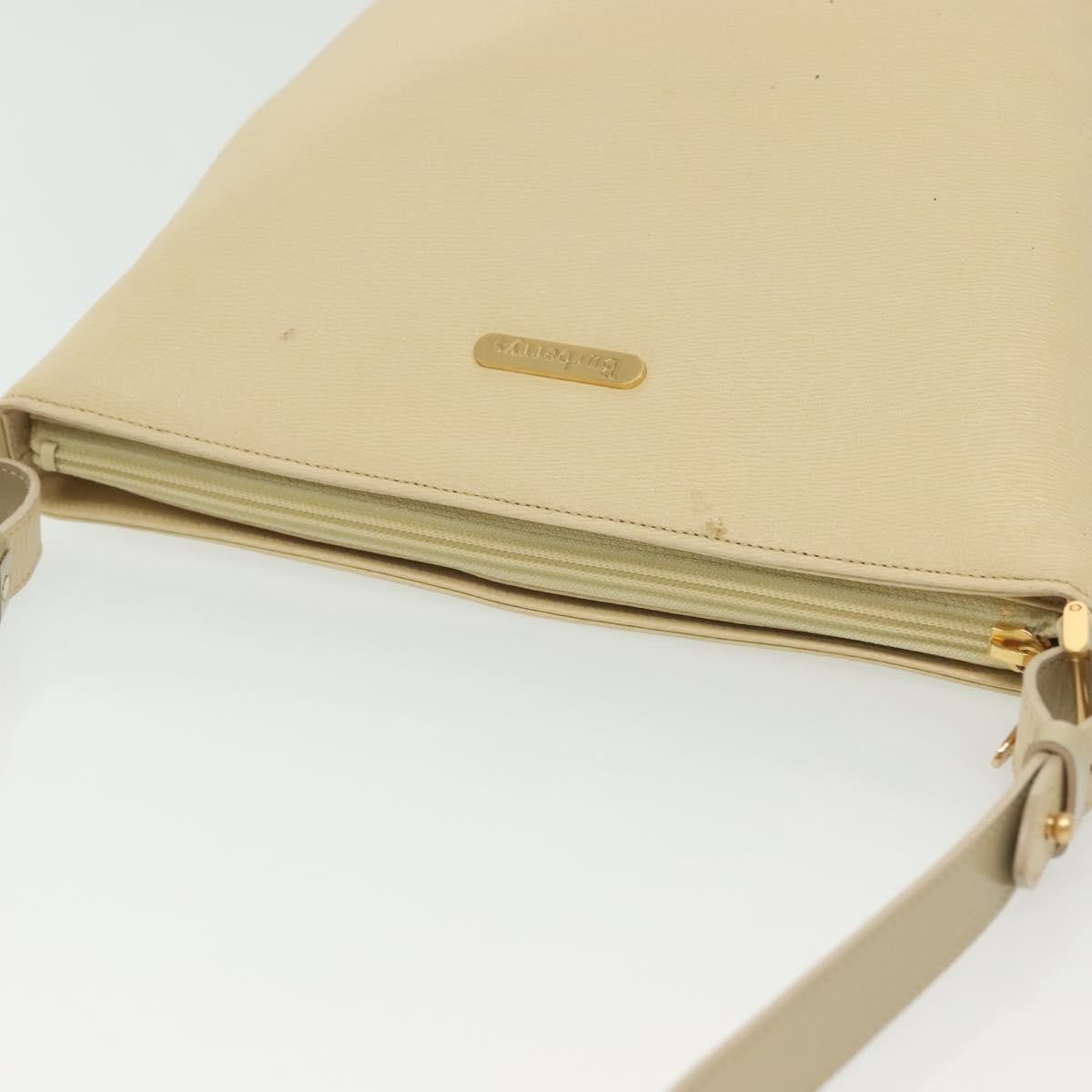 Burberry Shoulder Bag Leather, BEIGE, LEATHER, Shoulder bag