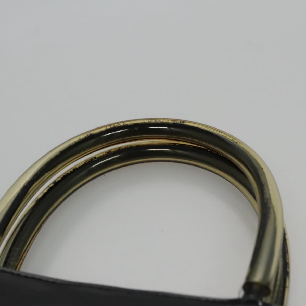 Salvatore Ferragamo Shopper Tote Patent Leather, BLACK, LEATHER, Tote bag