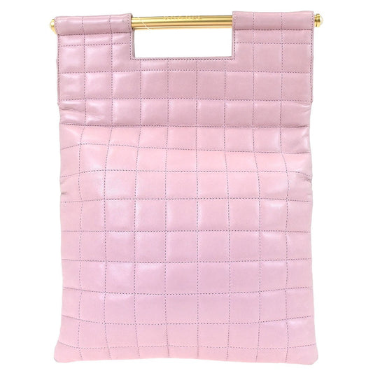 Chanel Chanel Coco Mark Leather Tote bag leather, Pink, Leather, Handbag