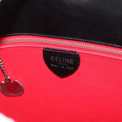 Celine Handbag Leather, WHITE, LEATHER, Handbag