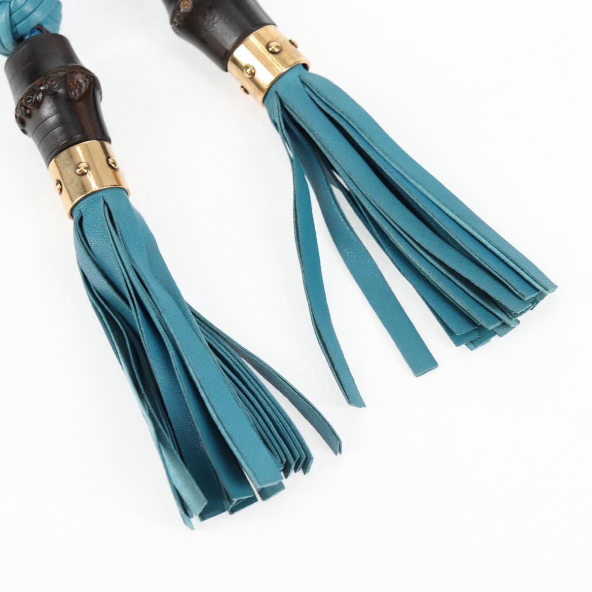 Gucci Snaffle Bit Crossbody Bag Leather, BLUE, LEATHER, Crossbody bag