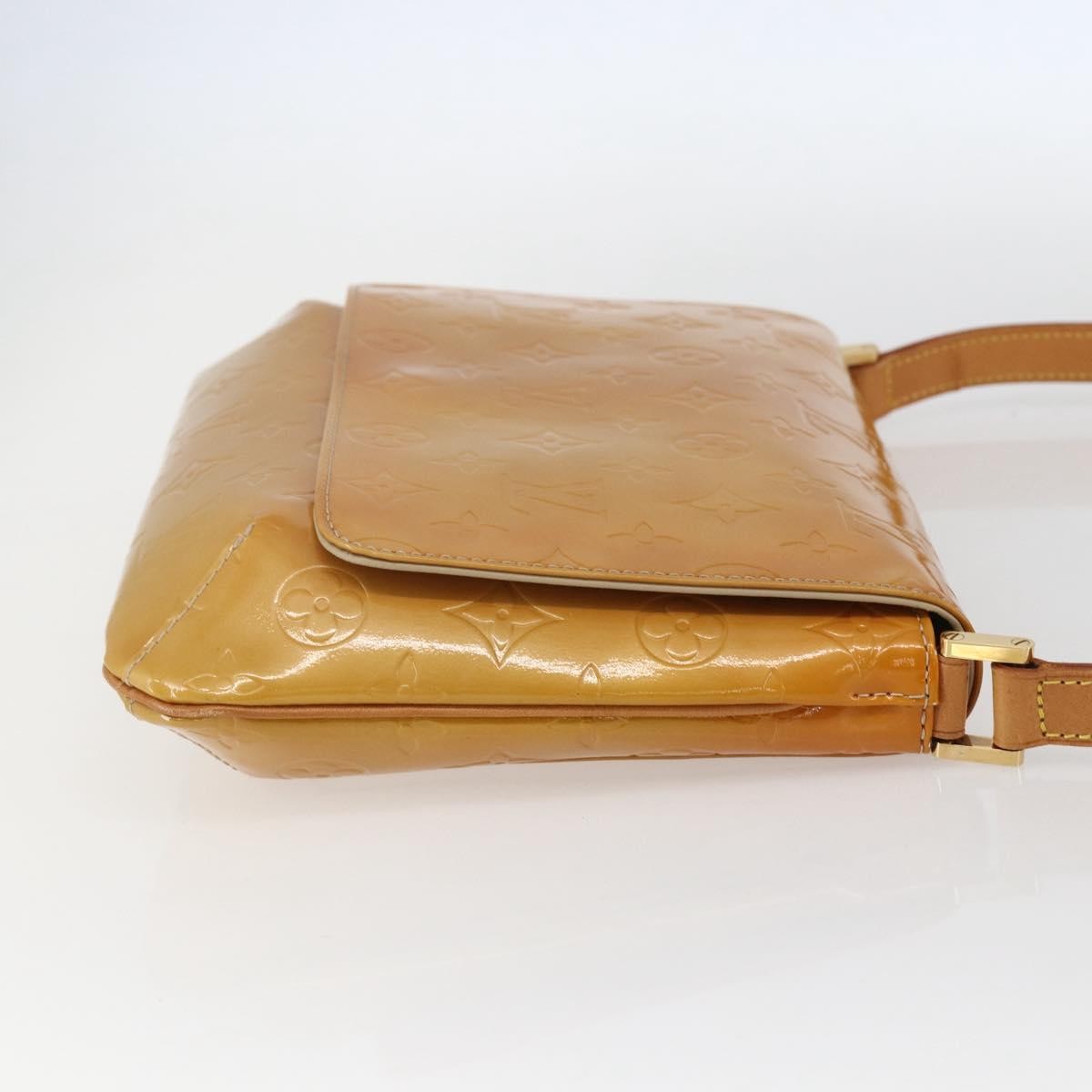 Louis Vuitton Thompson Street Handbag Monogram Vernis, BEIGE, PATENT_LEATHER, Shoulder bag