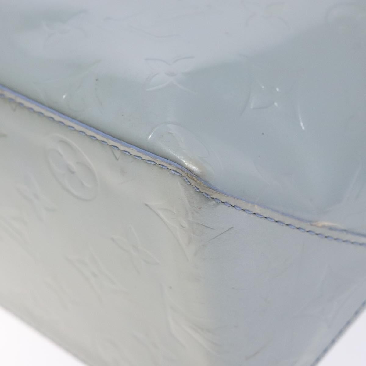 Louis Vuitton Reade Handbag Monogram Vernis, BLUE, PATENT_LEATHER, Handbag