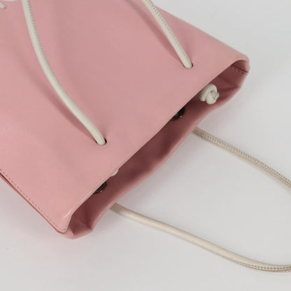 Chanel Essential Shopping Tote Leather, PINK, LEATHER, Tote bag