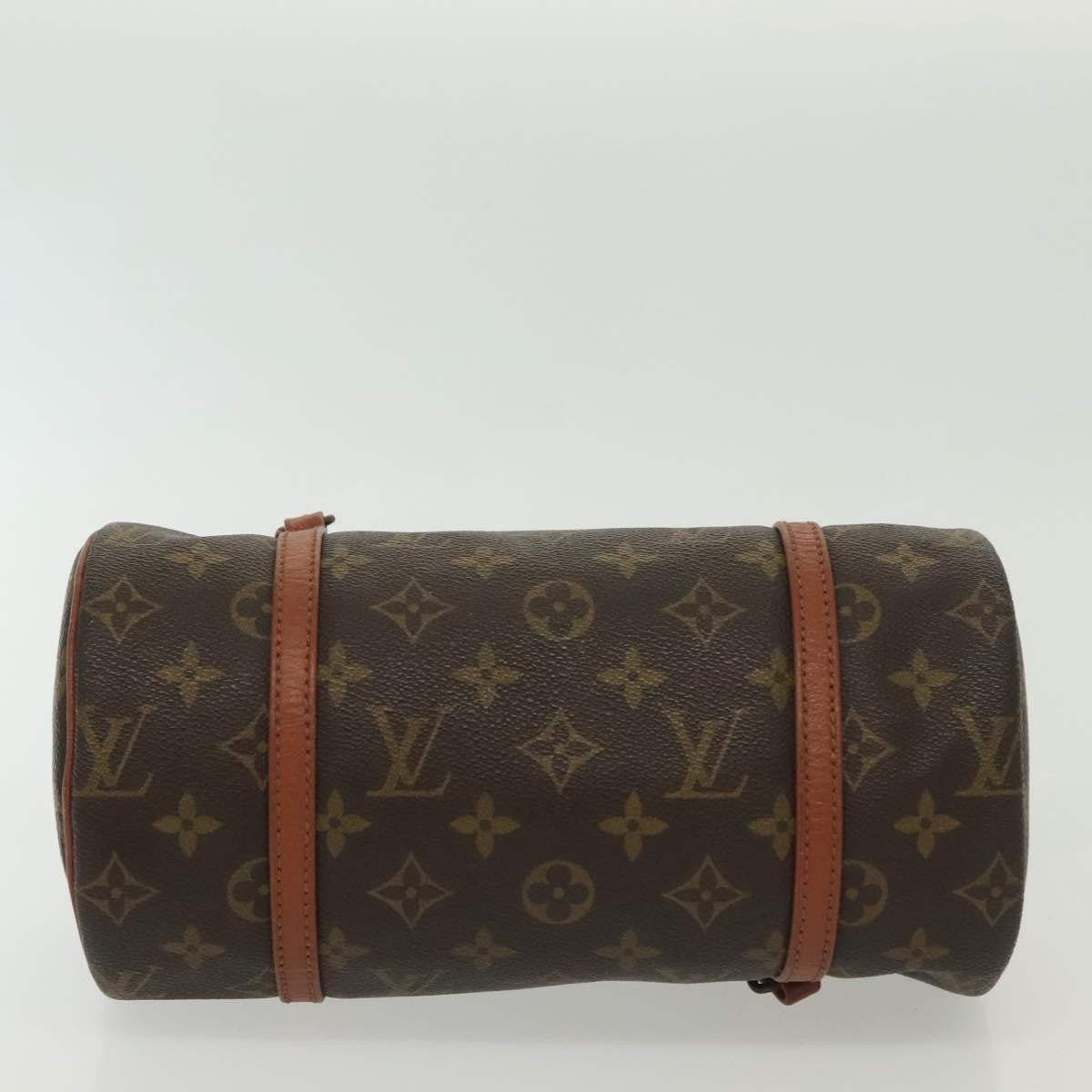 Louis Vuitton Papillon Handbag Monogram Canvas, BROWN, CANVAS, Handbag