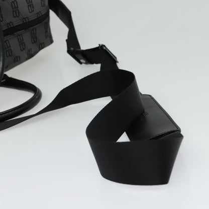 Balenciaga Vintage Boston Nylon, GRAY, NYLON, Travel bag