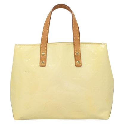 Louis Vuitton Reade Handbag Monogram Vernis, BEIGE, PATENT_LEATHER, Handbag