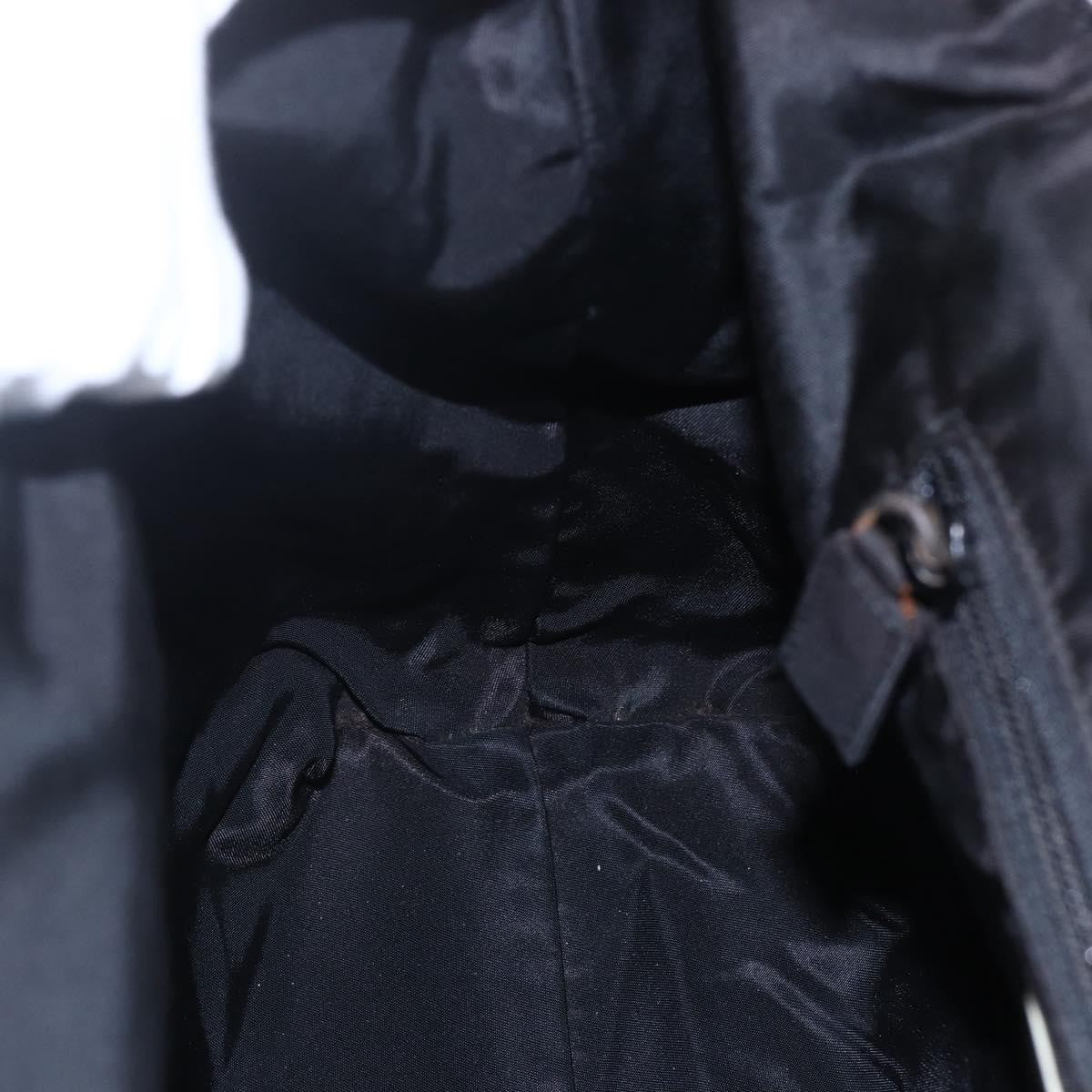 Prada Vintage Handbag Tessuto, BLACK, NYLON, Handbag