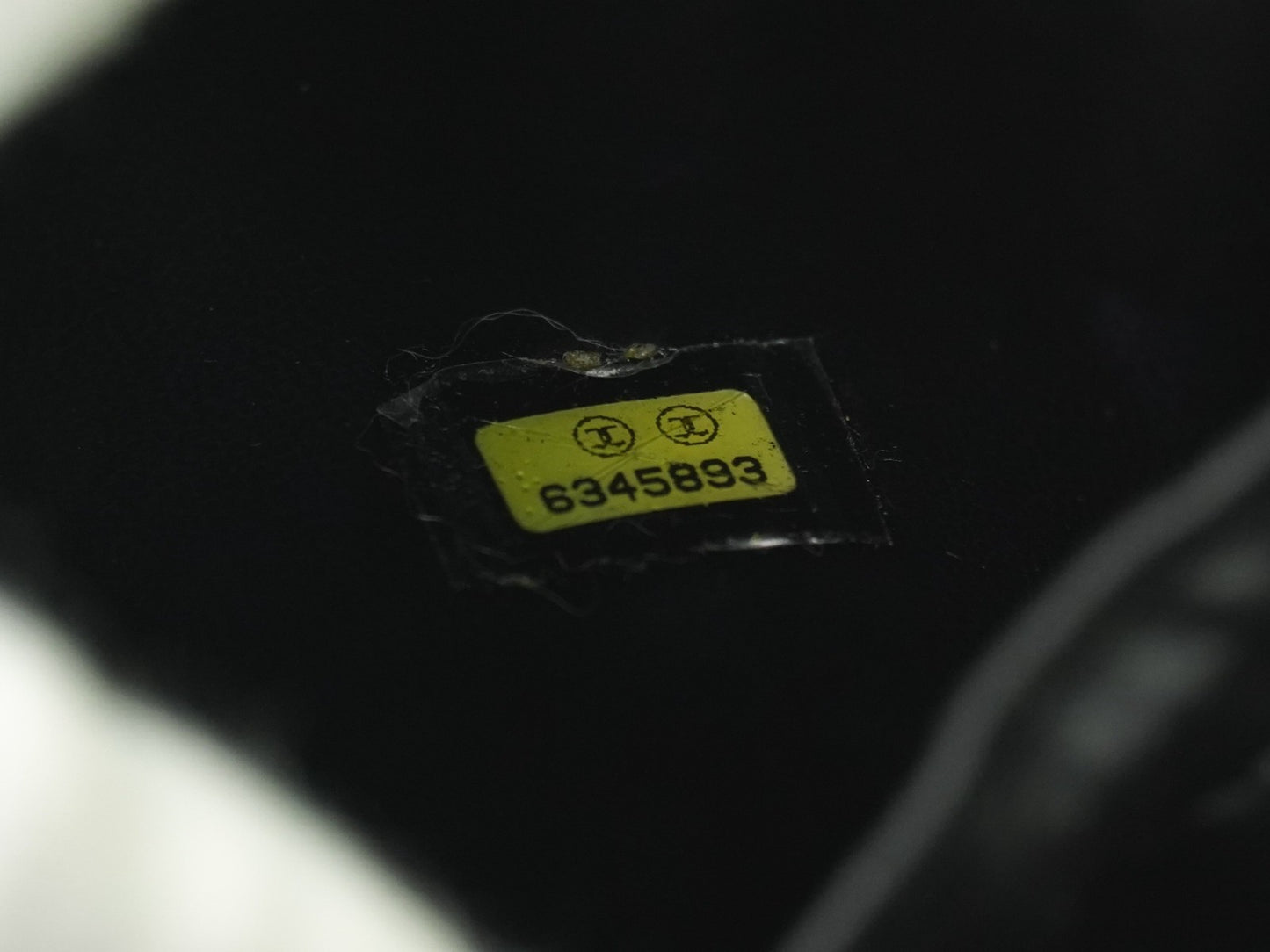 Chanel Vanity pouch Leather, BLACK, LEATHER, Toiletry Case