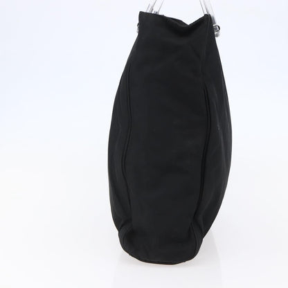 Prada Resin Handle Tote Tessuto, BLACK, NYLON, Tote bag