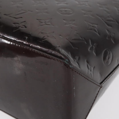 Louis Vuitton Wilshire Handbag Monogram Vernis, PURPLE, PATENT_LEATHER, Handbag