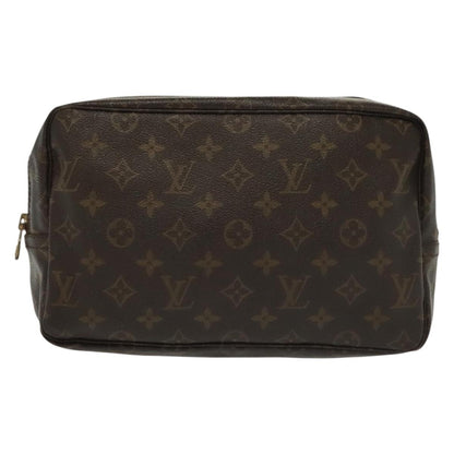 Louis Vuitton Trousse Toilette Monogram Canvas, BROWN, CANVAS, Clutche & pouche