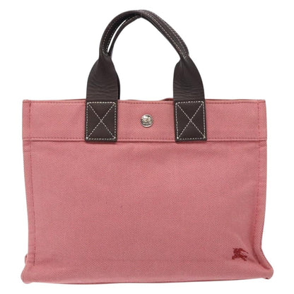 Burberry Blue Label Handbag Canvas, PINK, CANVAS, Handbag