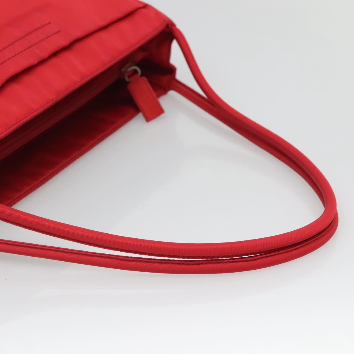 Prada Vintage Tote Tessuto, RED, NYLON, Tote bag