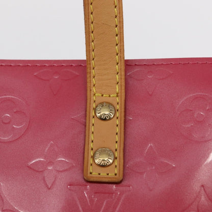 Louis Vuitton Reade Handbag Monogram Vernis, PINK, PATENT_LEATHER, Handbag