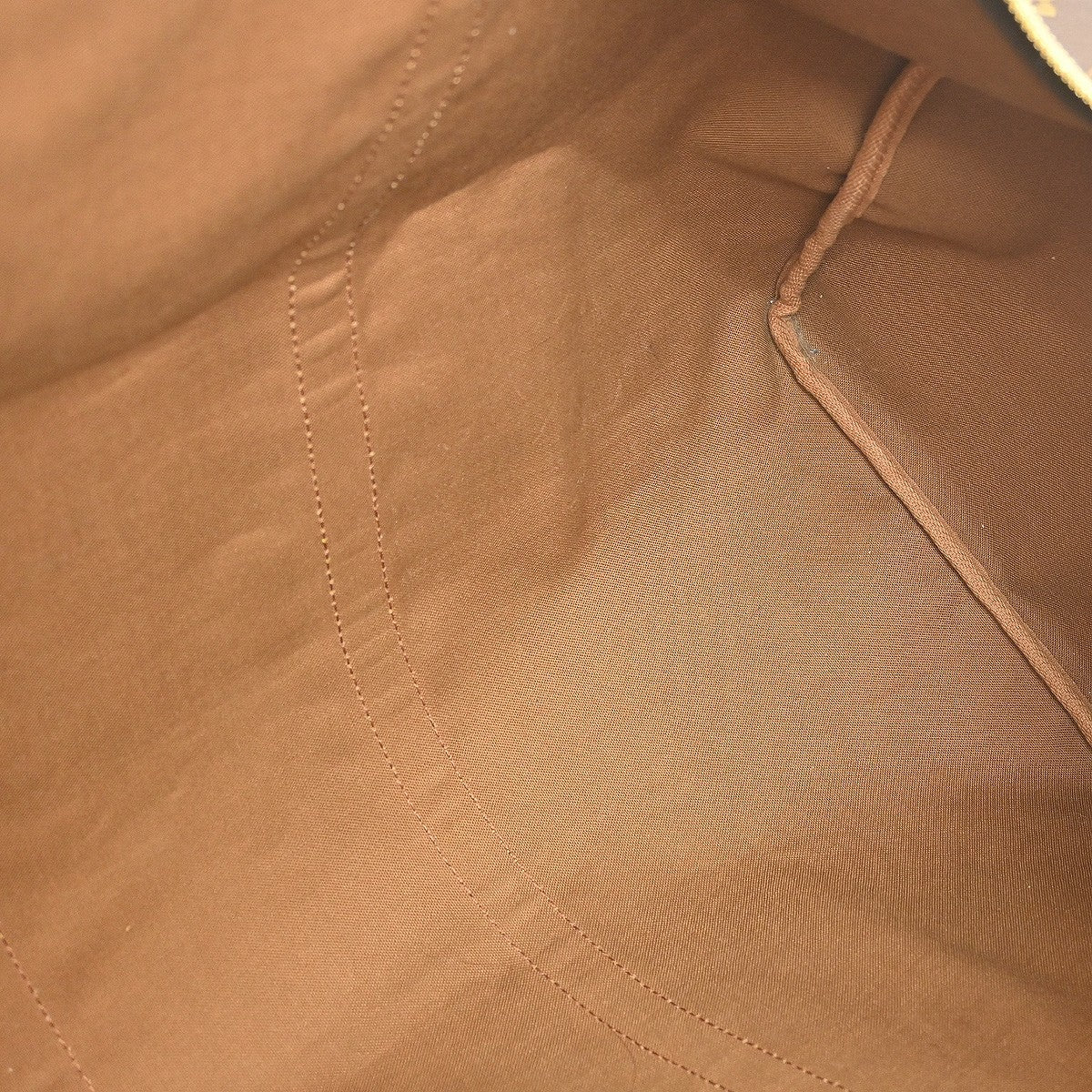 Louis Vuitton Keepall Bag Monogram Canvas, BROWN, CANVAS, Travel bag