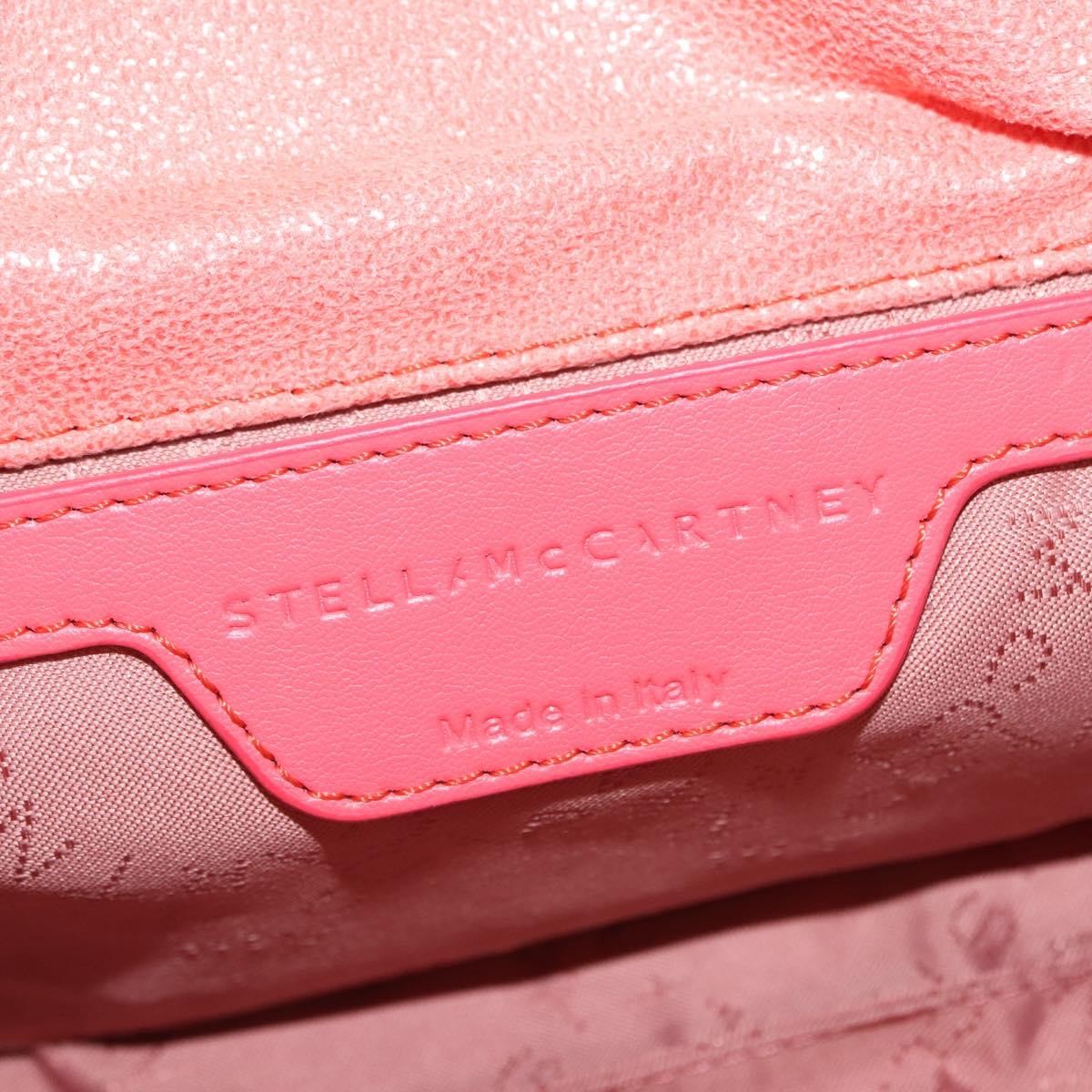 Stella McCartney Falabella Fold Over Crossbody Bag Suede, ORANGE, SUEDE, Shoulder bag