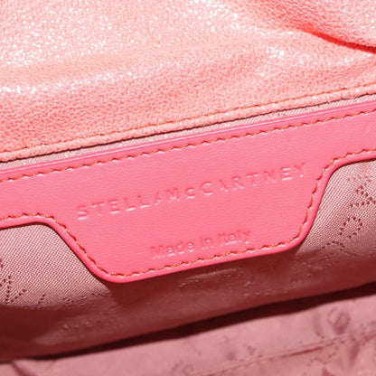 Stella McCartney Falabella Fold Over Crossbody Bag Suede, ORANGE, SUEDE, Shoulder bag